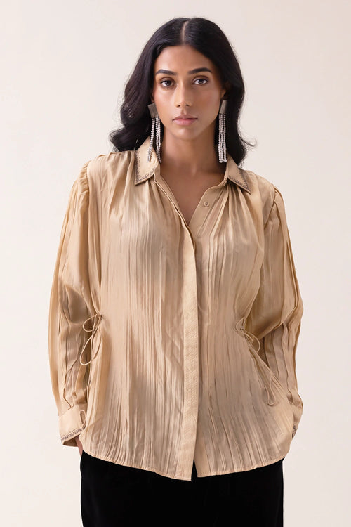 Beige Georgina Shirt