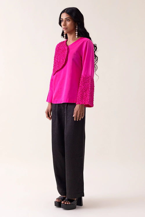 Electric Blush Ivy Top