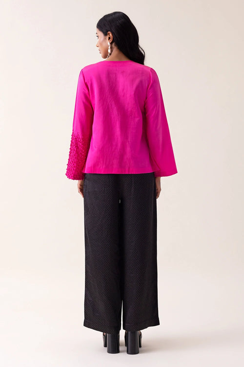 Electric Blush Ivy Top