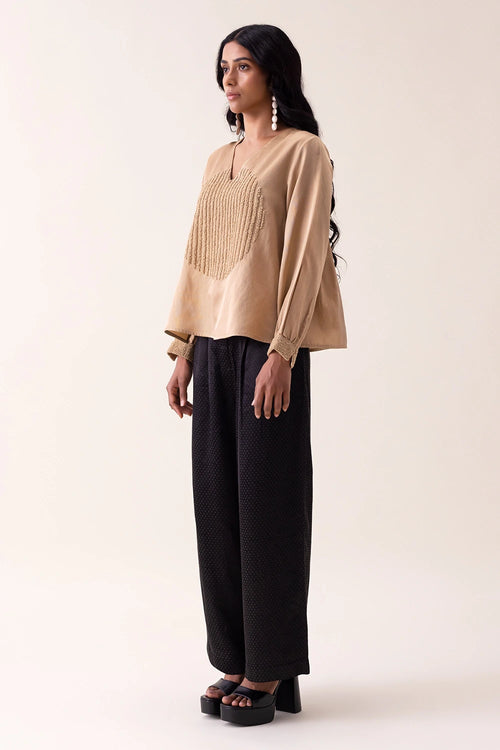 Beige Masai Top