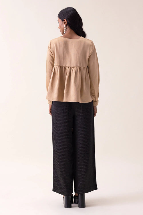 Beige Masai Top