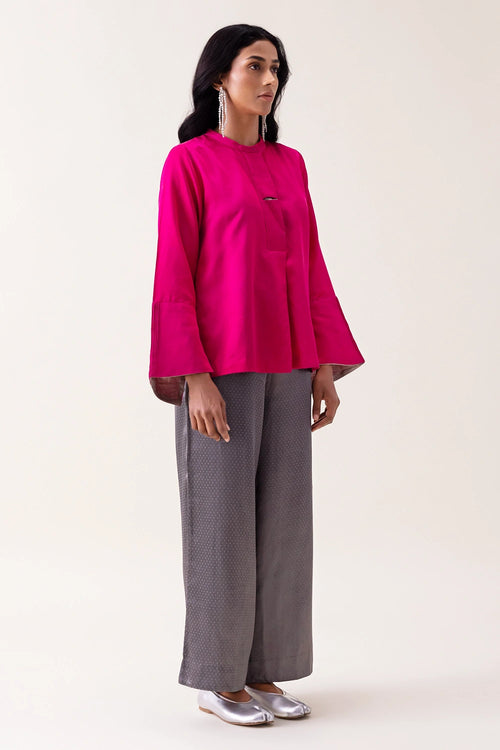 Electric Blush Willow Top