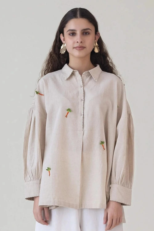 Ai Beige Top