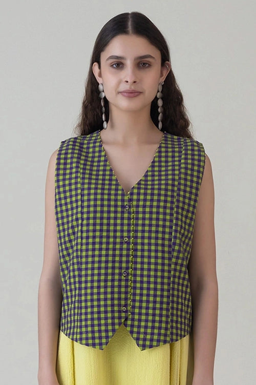 Hikono Purple Lime Vest