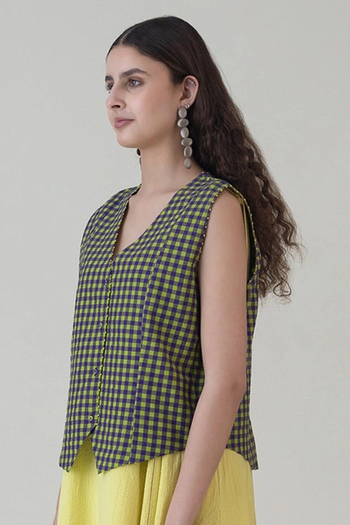 Hikono Purple Lime Vest