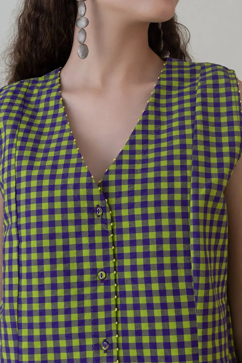 Hikono Purple Lime Vest