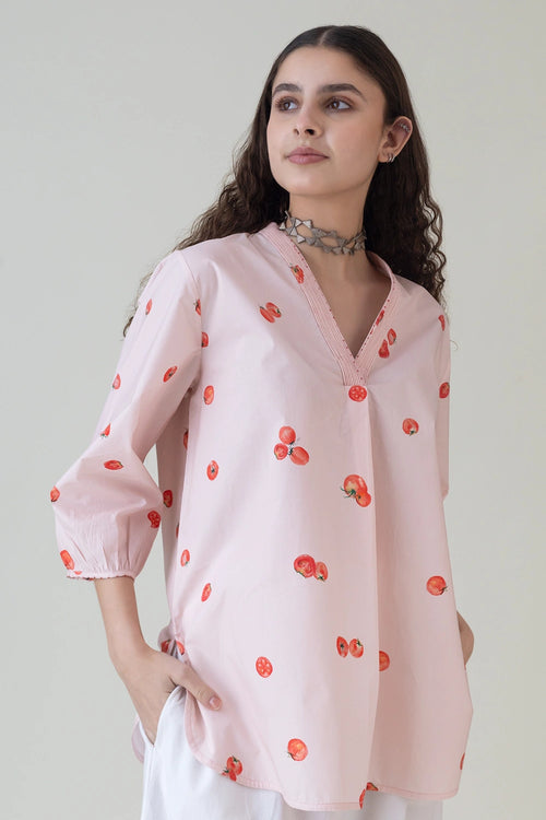 Hojo Pink Top
