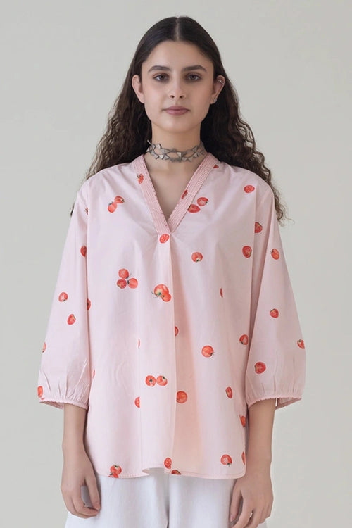 Hojo Pink Top