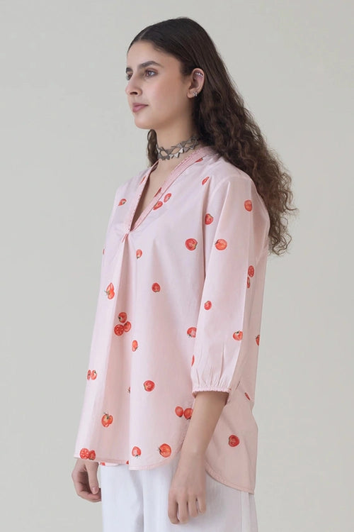 Hojo Pink Top