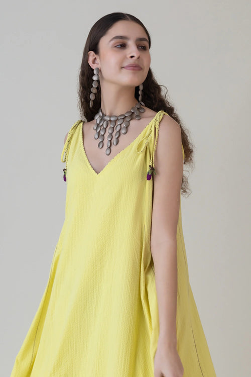 Shimun Lime Dress