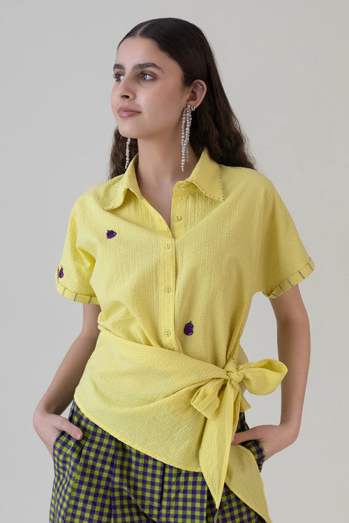 Nasu Shatsu Lime Shirt