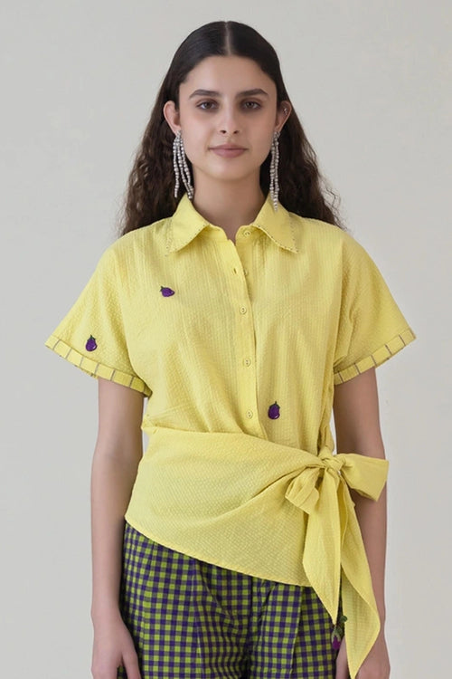 Nasu Shatsu Lime Shirt