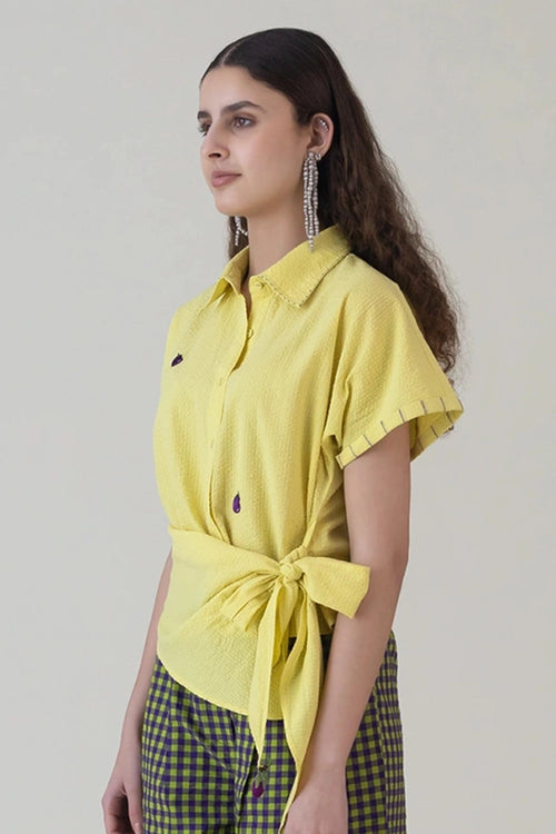 Nasu Shatsu Lime Shirt