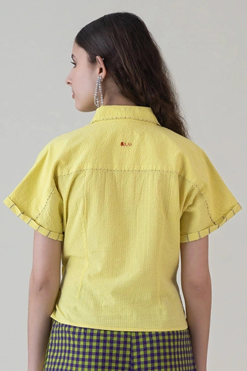 Nasu Shatsu Lime Shirt