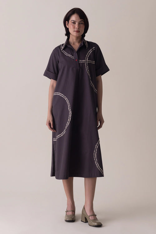 Brown Averie Dress
