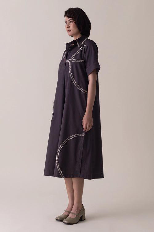 Brown Averie Dress