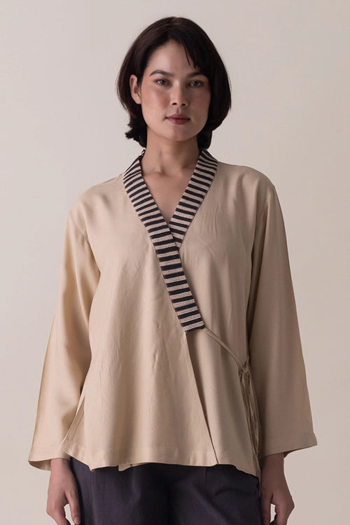 Beige Azura Top