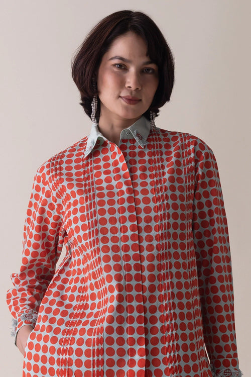 Haze Coral Ethan Shirt