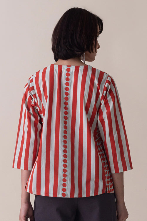 Haze Coral Margo Top