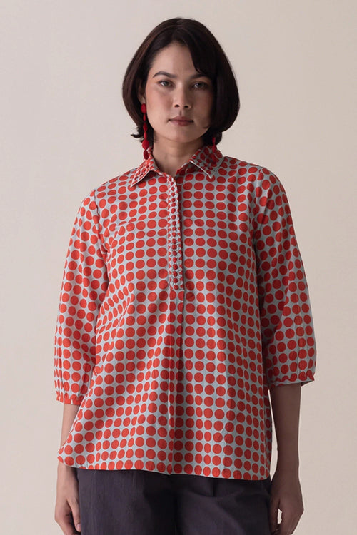 Haze Coral Karen Top