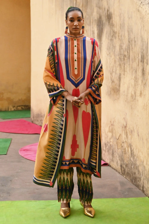Kilim Multi Kurta Set