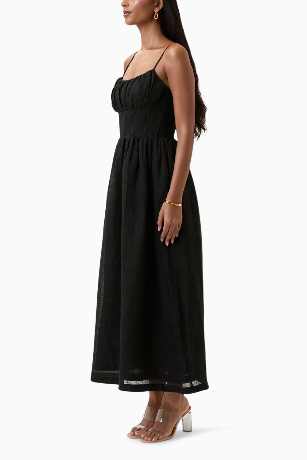 Black Eva Corset Dress