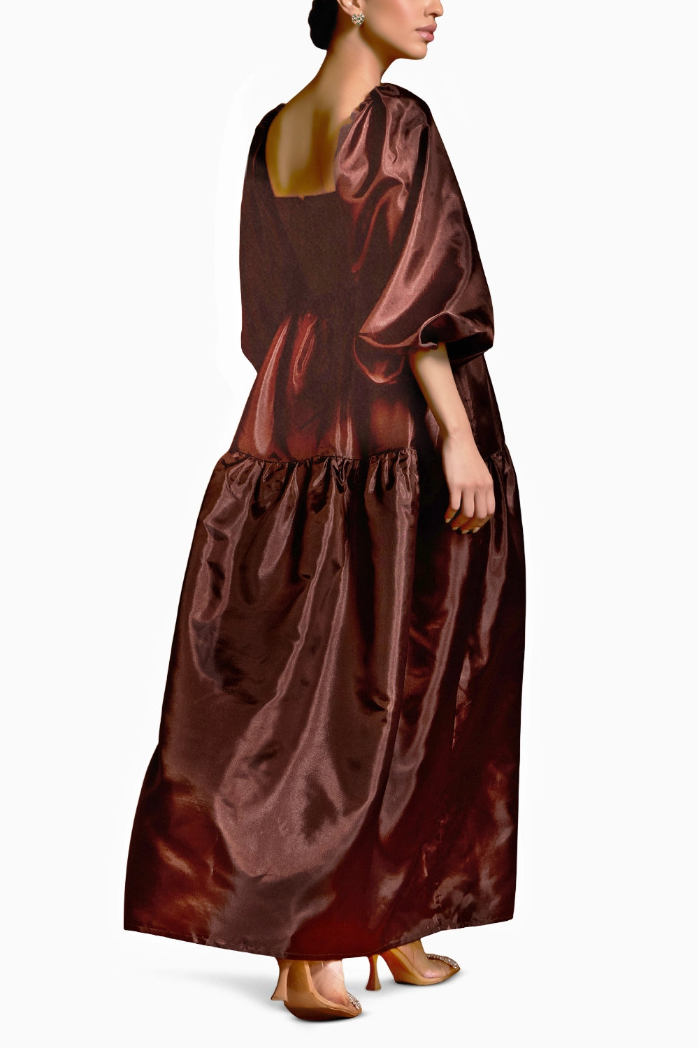 Bomba Chocolate Brown Gown