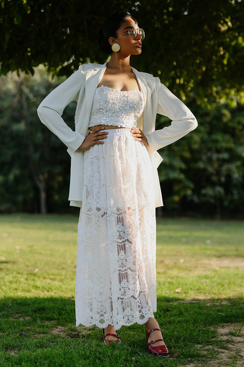 Isla Lace Applique Co-ord Set