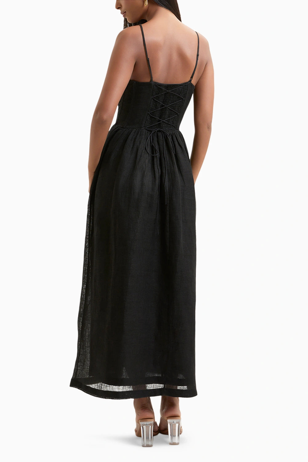 Black Eva Corset Dress