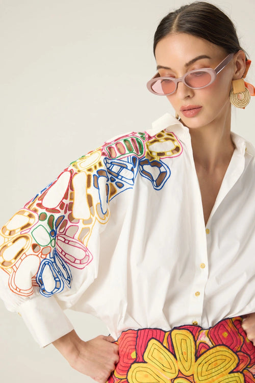 White Scottie Shirt