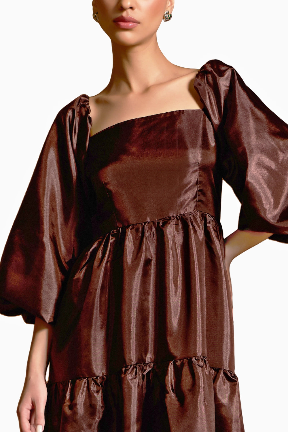 Bomba Chocolate Brown Gown