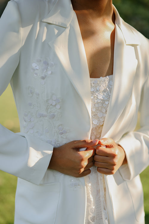 Isla Lace Applique Co-ord Set