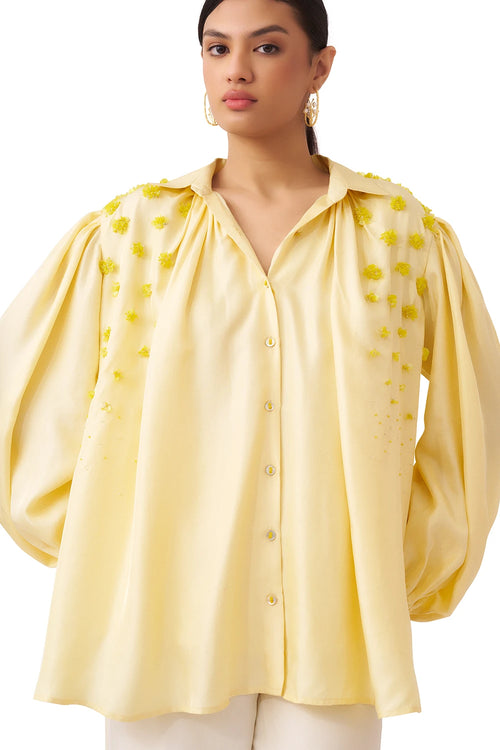 Softline Pastel Yellow Shirt