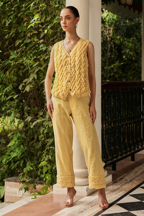 Alia Butter Cup Co-ord Set