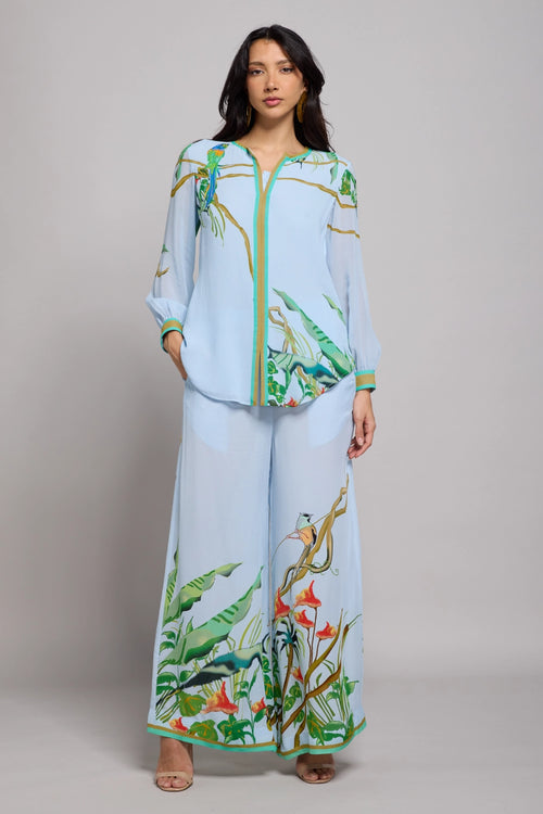 Bird Printed Co-ord Set