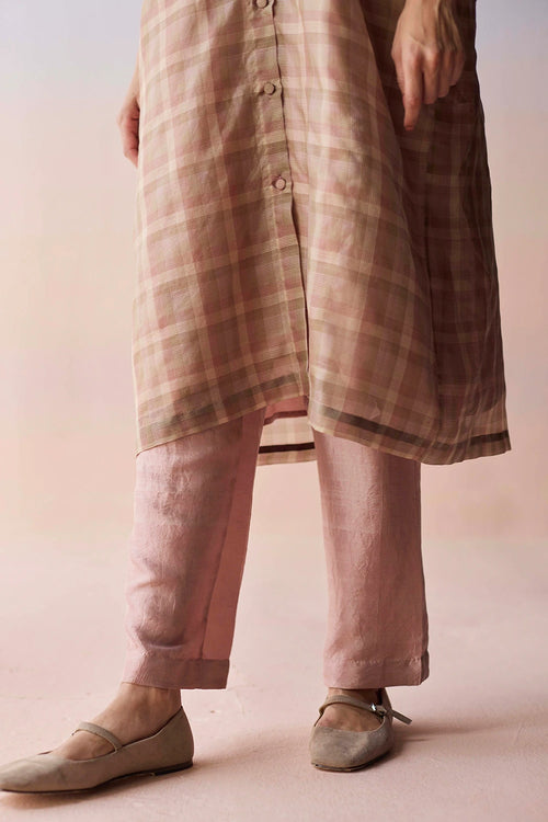 Rooted Brown Kurta Set