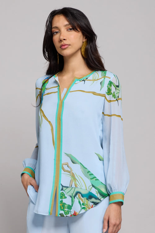 Bird Printed Co-ord Set