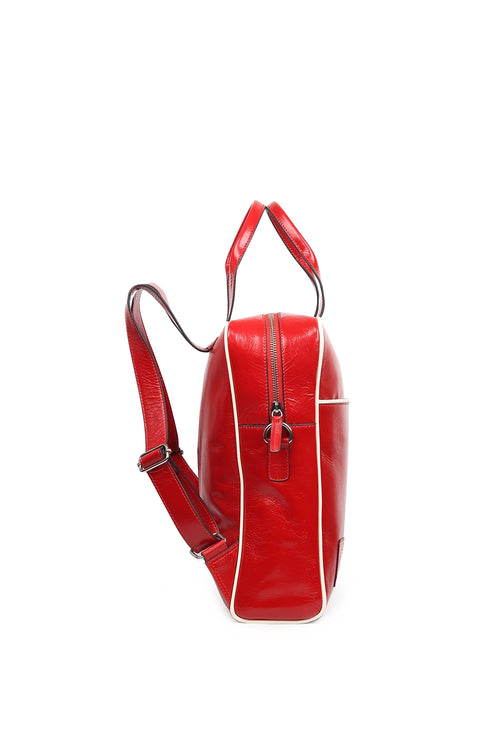 Lona Red Small Backpack