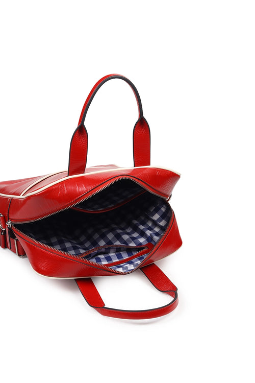 Lona Red Small Backpack