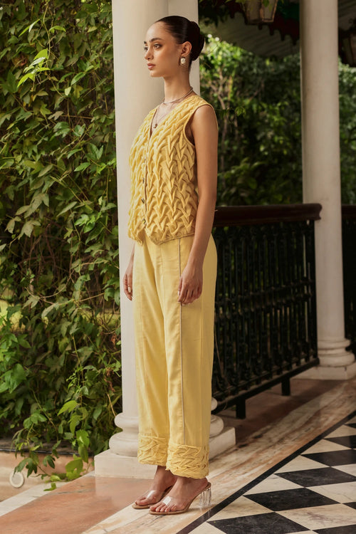 Alia Butter Cup Co-ord Set