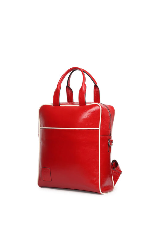 Lona Red Small Backpack