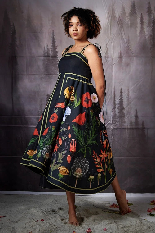 Black Grandma Dress
