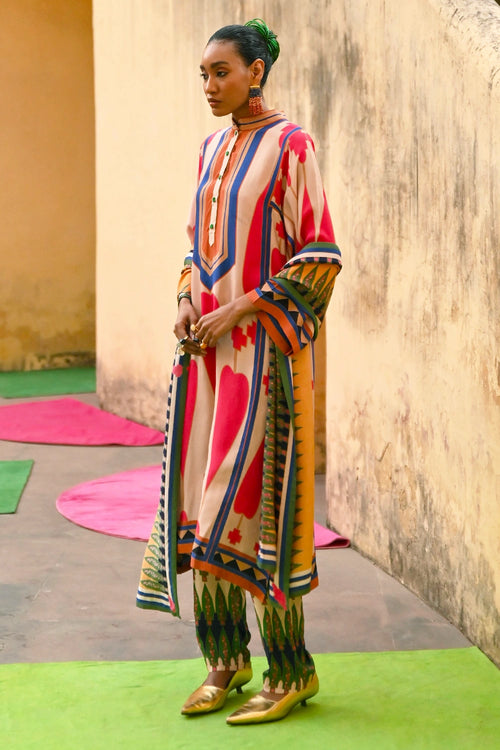 Kilim Multi Kurta Set