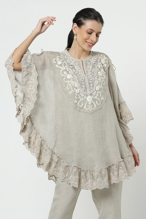 Love Lace Croissant Natural Co-ord Set