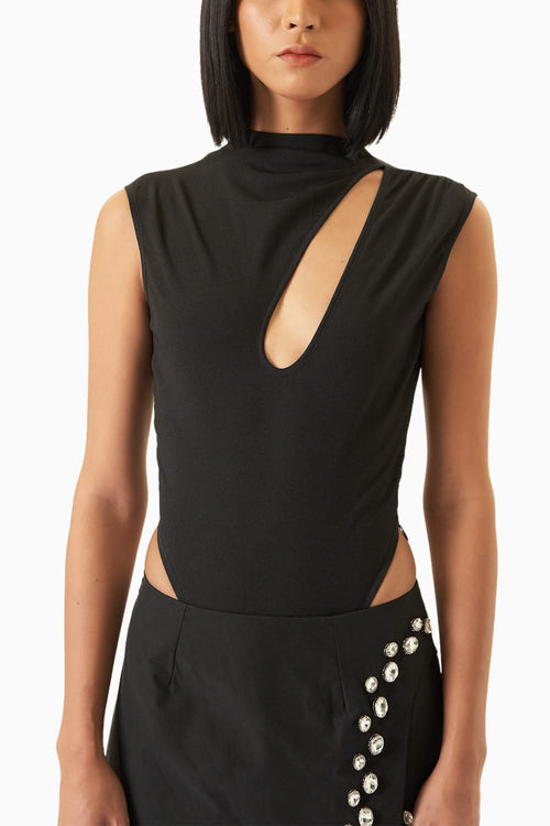 Black Harley Bodysuit