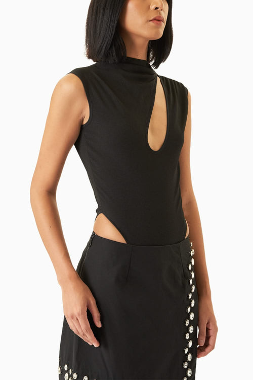 Black Harley Bodysuit