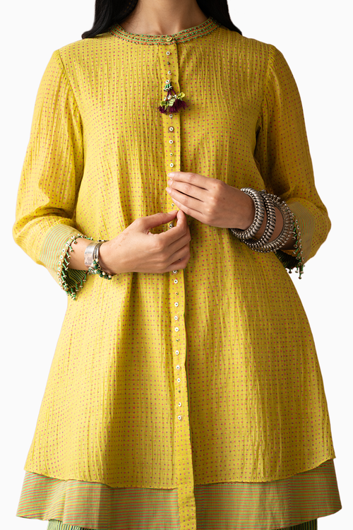 Majeed Tunic with Mustafa Pant and Sami Scarf
