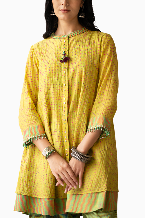 Majeed Tunic with Mustafa Pant and Sami Scarf