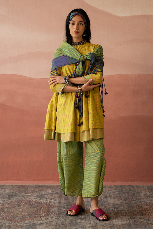 Majeed Tunic with Mustafa Pant and Sami Scarf