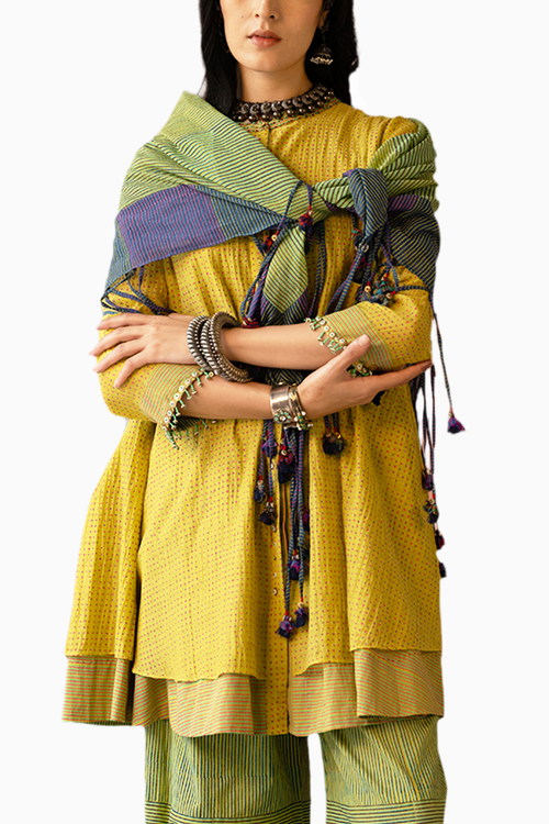 Majeed Tunic with Mustafa Pant and Sami Scarf